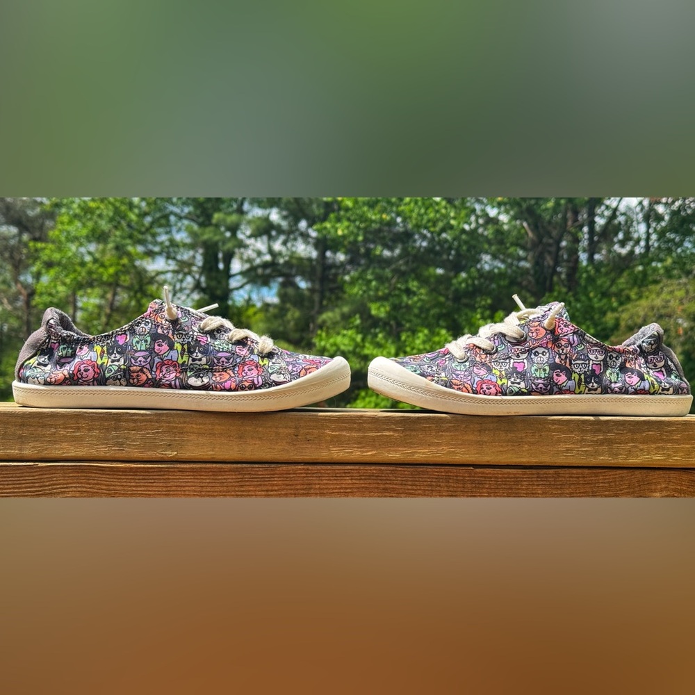 Women's BOBS Beach Bingo Kitty Cruiser BOBS for Dogs and Cats Casual Sneakers